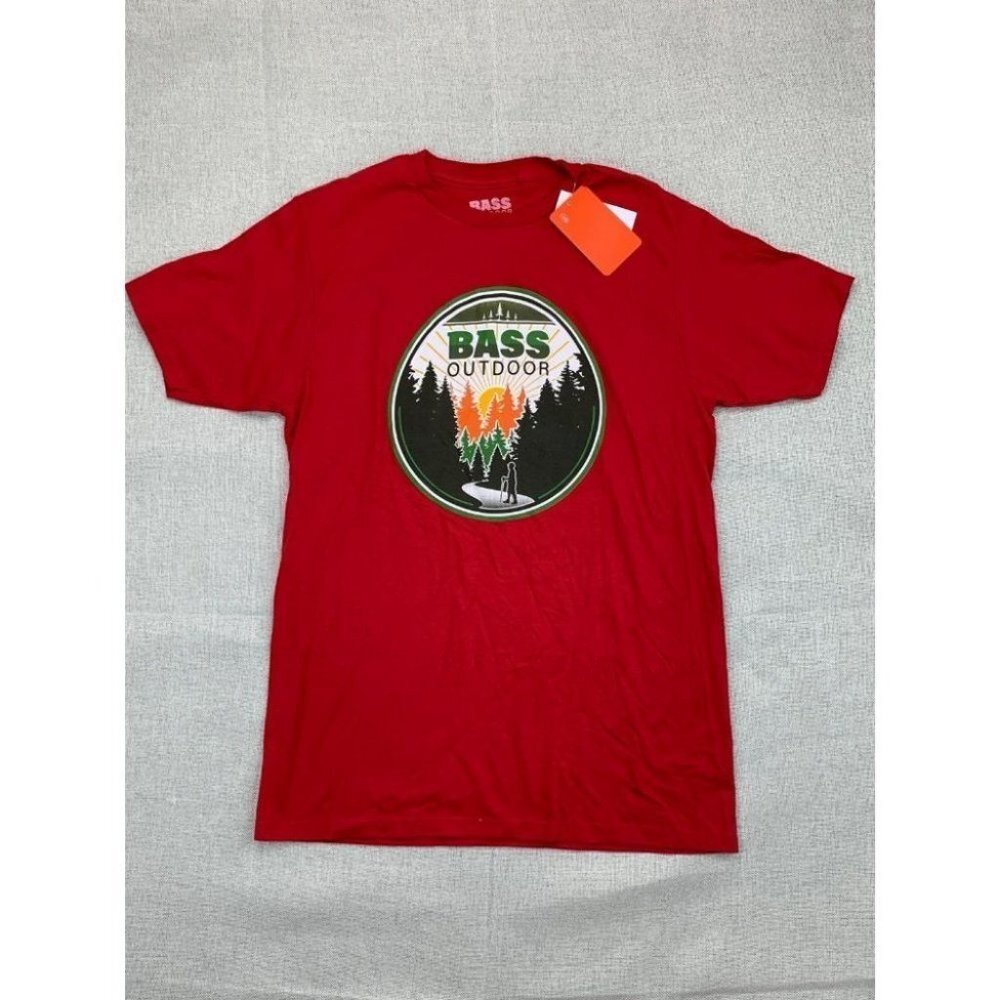 Bass Outdoor Mens Walk the Path Graphic T-Shirt M